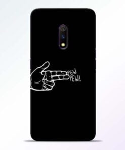 Pew Pew Realme X Mobile Cover