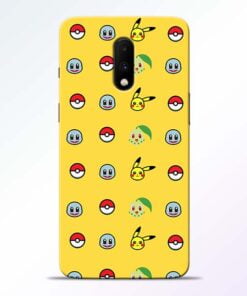 Pokemon Art OnePlus 7 Mobile Cover