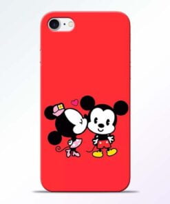Buy Red Cute Mouse iPhone 8 Mobile Cover at Best Price