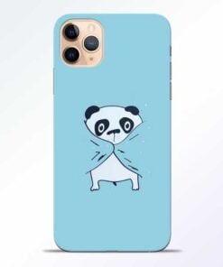 Shy Panda iPhone 11 Pro Mobile Cover