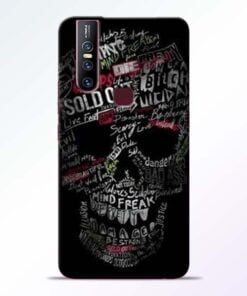 Skull Face Vivo V15 Mobile Cover