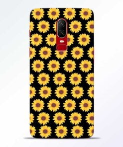 Sunflower OnePlus 6 Mobile Cover