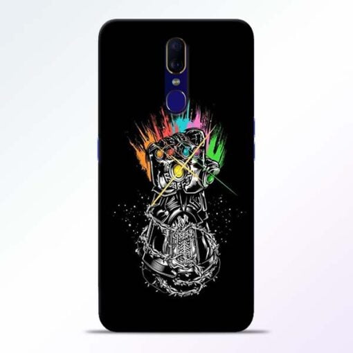Thanos Hand Oppo F11 Mobile Cover