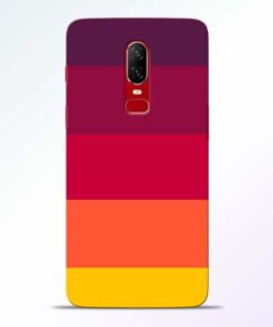 Thick Stripes OnePlus 6 Mobile Cover