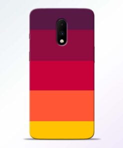 Thick Stripes OnePlus 7 Mobile Cover