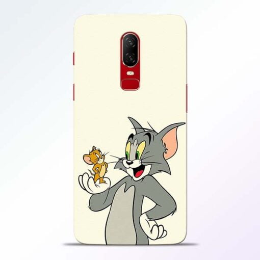 Tom Jerry OnePlus 6 Mobile Cover