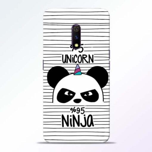 Unicorn Panda Realme X Mobile Cover
