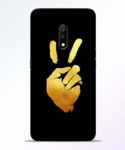 Victory Hand Realme X Mobile Cover