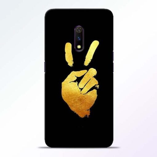 Victory Hand Realme X Mobile Cover
