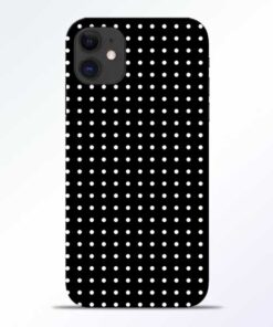 White Dot iPhone 11 Mobile Cover