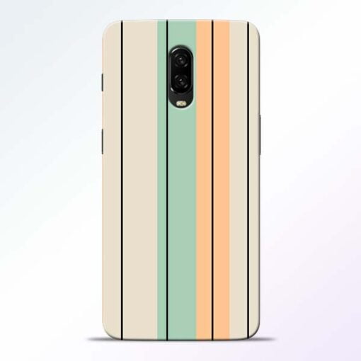 Wood Color OnePlus 6T Mobile Cover