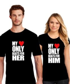 Beats for Her Couple T shirt