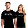 Hubby Wifey Couple T shirt