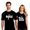 Real Boss Couple T shirt