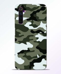 Army Camo Realme 6 Pro Mobile Cover