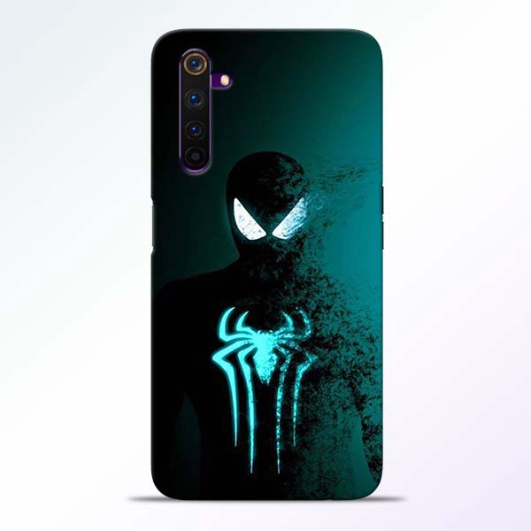 Black Spiderman Realme 6 Pro Mobile Cover 1 Black Spiderman Realme 6 Pro Mobile Cover