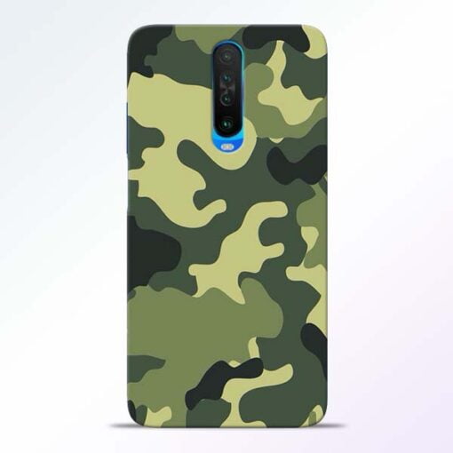 Camouflage Poco X2 Mobile Cover