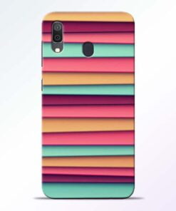 Color Stripes Samsung Galaxy A30 Mobile Cover