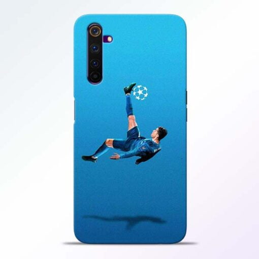 Football Kick Realme 6 Pro Mobile Cover