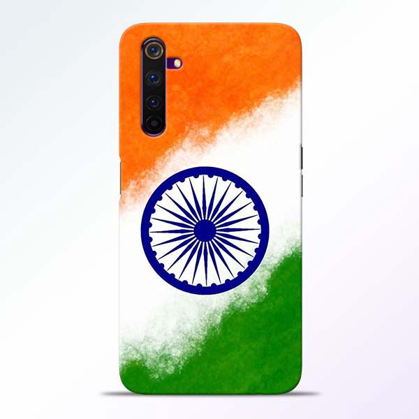 Indian Flag Realme 6 Mobile Cover 1 Indian Flag Realme 6 Mobile Cover