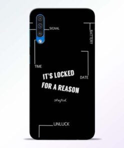 Its Locked Samsung Galaxy A50 Mobile Cover