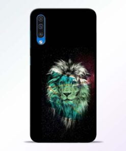 Lion Print Samsung Galaxy A50 Mobile Cover
