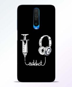 Music Addict Poco X2 Mobile Cover