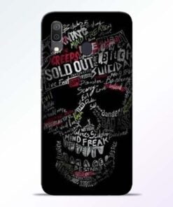 Skull Face Samsung Galaxy A30 Mobile Cover