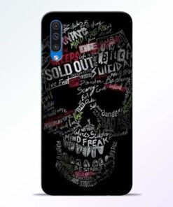 Skull Face Samsung Galaxy A50 Mobile Cover