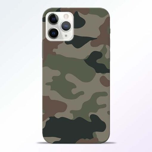 Army Camouflage iPhone 11 Pro Max Mobile Cover