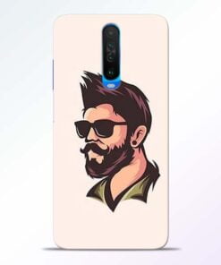 Beard Man Poco X2 Mobile Cover