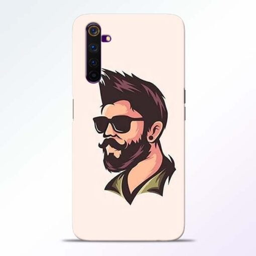 Beard Man Realme 6 Mobile Cover