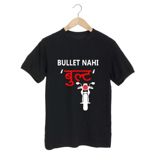 Bullet Nahi Black T shirt