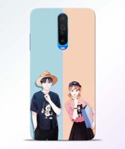 Cute Couple Poco X2 Mobile Cover
