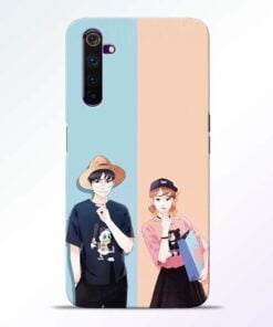 Cute Couple Realme 6 Mobile Cover