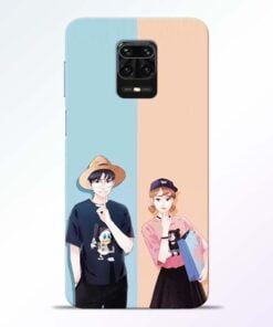 Cute Couple Redmi Note 9 Pro Mobile Cover
