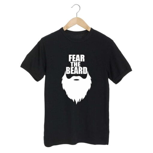 Fear Beard Black T shirt