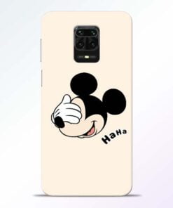 Mickey Face Redmi Note 9 Pro Mobile Cover