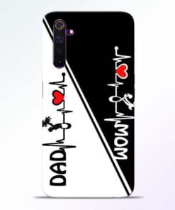 Mom Dad Realme 6 Mobile Cover
