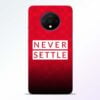 Never Settle OnePlus 7T Mobile Cover
