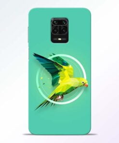 Parrot Art Redmi Note 9 Pro Mobile Cover