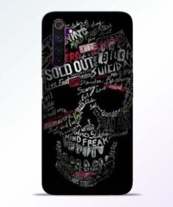 Skull Face Realme 6 Mobile Cover