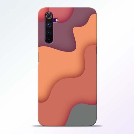 Spill Color Art Realme 6 Pro Mobile Cover
