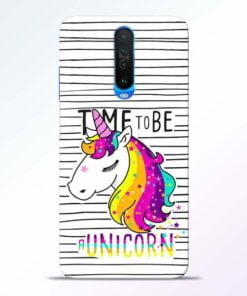 Unicorn Horse Poco X2 Mobile Cover