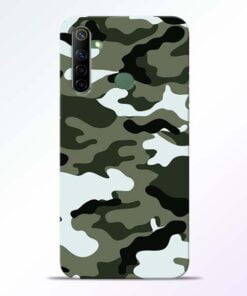 Army Camo Realme 6i Mobile Cover - CoversGap