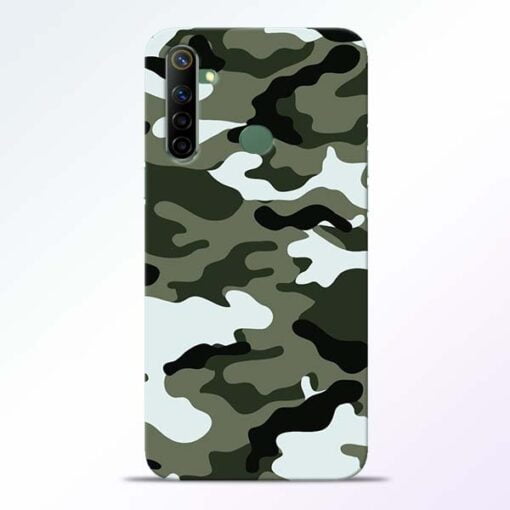 Army Camo Realme 6i Mobile Cover - CoversGap