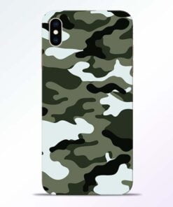 Army Camo iPhone XS Max Mobile Cover