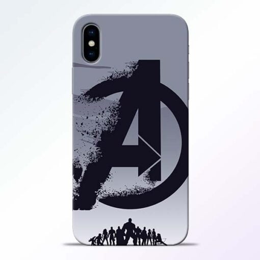 Avengers Team iPhone X Mobile Cover