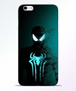 Black Spiderman iPhone 6s Mobile Cover