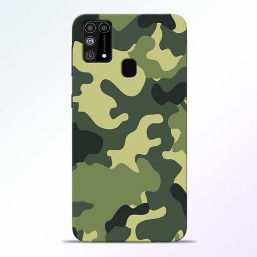 Camouflage Samsung M31 Mobile Cover